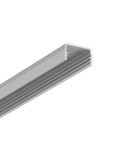 TOPMET Aluprofil UNI14 17.6x10mm Alu 2m, C3 Click Opal diffusor