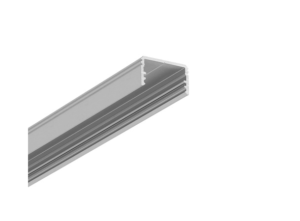 TOPMET Aluprofil UNI14 17.6x10mm Alu 2m, C3 Click Opal diffusor