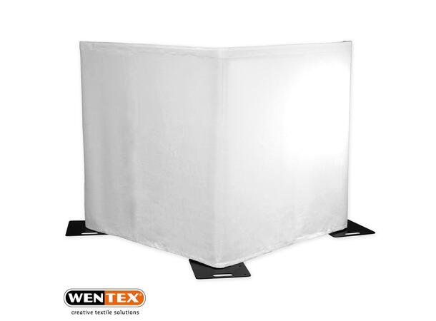 WENTEX 89400 P&D Curtain, Medium Satin Unpleated, 280(w) x 120(h)cm, 165 Gram/M