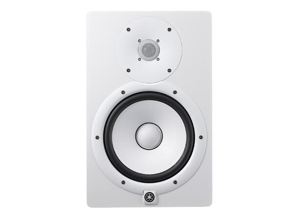 Yamaha H8iW Aktiv studiomonitor, Install 8", bi-amped, Innfesting 4 sider, Hvit