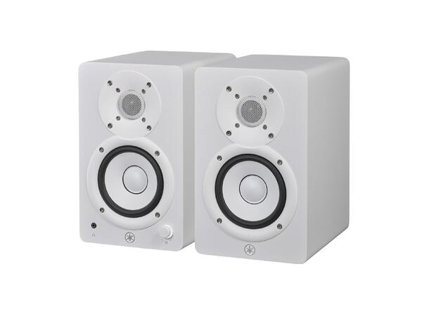Yamaha HS4W Aktiv studiomonitor sett 4.5", bi-amped, Hvit