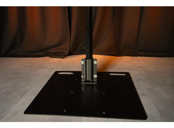 ADMIRAL Mono stand for Baseplate ELL 60kg,50mm, Maks høyde 180cm