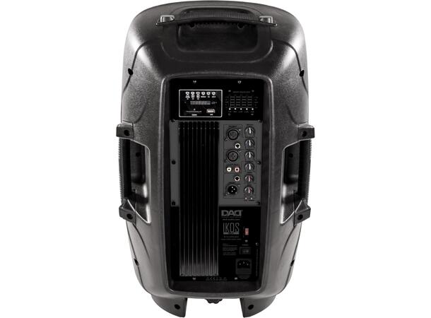 DAD IKOS15A aktiv høyttaler 350W 15"+1" Maks SPL 127 dB. USB/SD avspiller