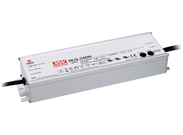 MEANWELL Strømforsyning 36VDC 240W 6.7A, For LED Strip etc., IP67