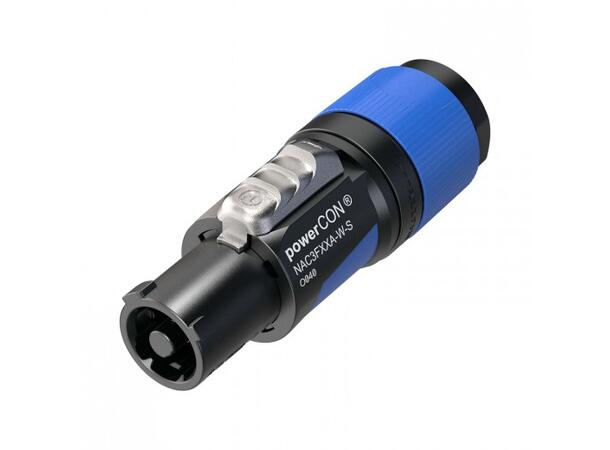 NEUTRIK NAC3FXXA-W-S PowerCON for kabelmontering