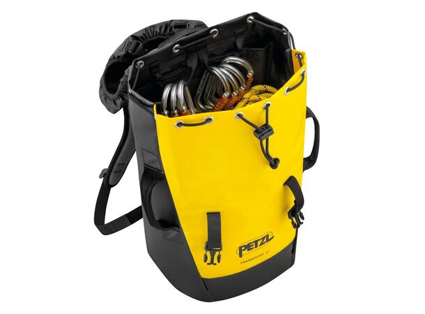 PETZL PORTAGE Sekk 30 Liter, Sort/Gul