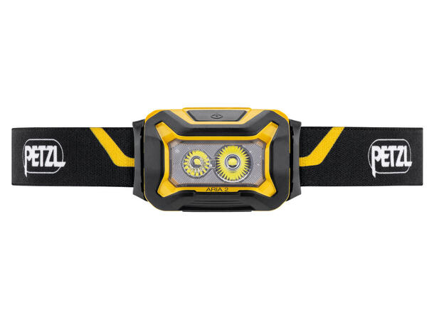 PETZ ARIA 2  Hodelykt, Sort 450 lumen, AAA eller CORE batteri