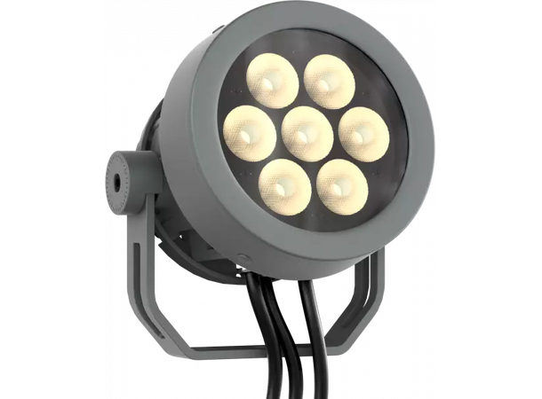 PROLIGHTS ARCSPOTSFCGY LED Spot, IP66 7 x 4W VW LED,10°, 1697 Lumen