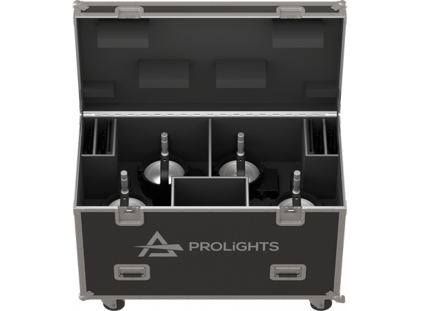 PROLIGHTS FCLECLFRCTPM Flightcase Til 4 x  ECLFRCTPMBK