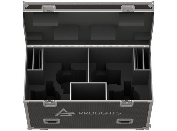 PROLIGHTS FCLECLFRCTPM Flightcase Til 4 x  ECLFRCTPMBK