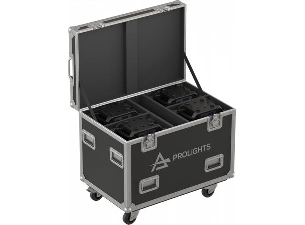 PROLIGHTS Flightcase Hybrid200 / Spot120 4 x Jet Hybrid 200 / Jet Spot 120