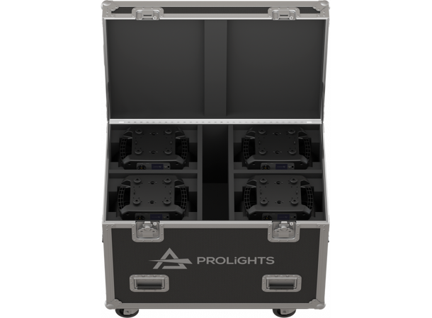 PROLIGHTS Flightcase Hybrid200 / Spot120 4 x Jet Hybrid 200 / Jet Spot 120