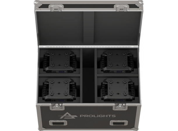 PROLIGHTS Flightcase Hybrid200 / Spot120 4 x Jet Hybrid 200 / Jet Spot 120