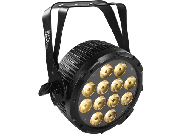PROLIGHTS LUMIPAR12UAW3 LED Par 12x6W CW/WW/A LED Par, IEC, 3 pin DMX