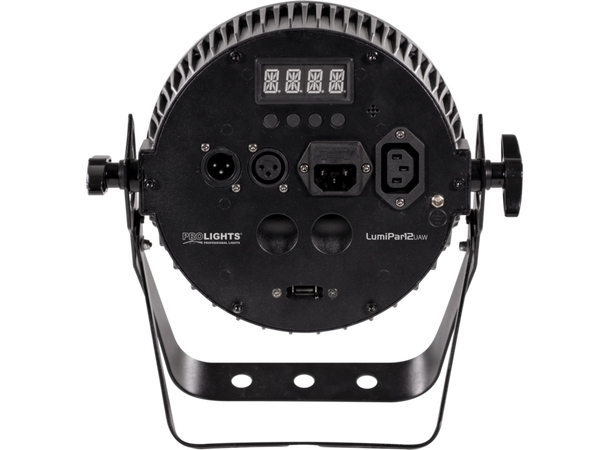 PROLIGHTS LUMIPAR12UAW3 LED Par 12x6W CW/WW/A LED Par, IEC, 3 pin DMX