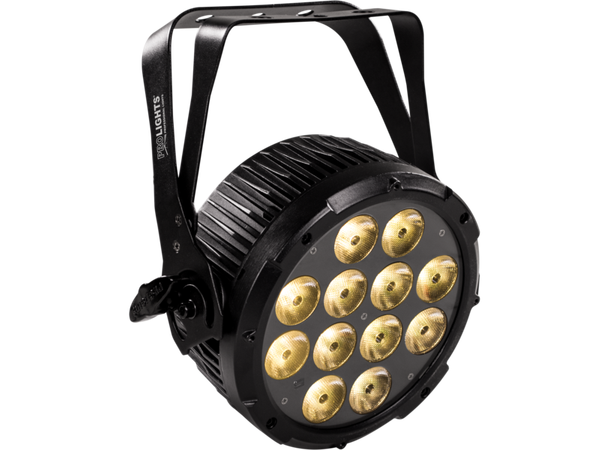 PROLIGHTS LUMIPAR12UAW3 LED Par 12x6W CW/WW/A LED Par, IEC, 3 pin DMX