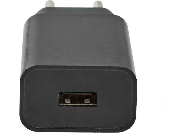 SBL Strømforsyning USB-A 5V, 2,4A, Sort