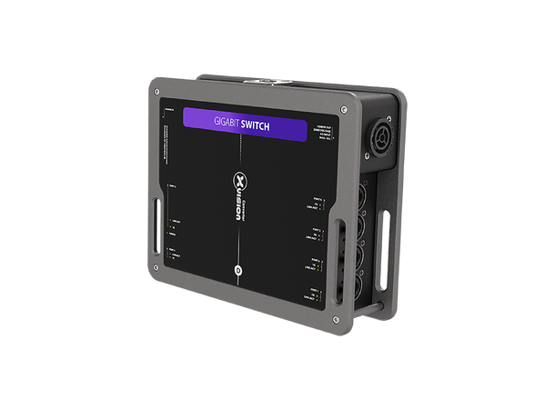 THEATRIXX Nettverksswitch 5+1 Port 1Gbps 6 x Ethercon