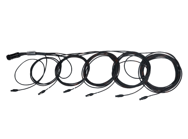 TOURMATE Socapex19 Male to 6 x True1 3x2.5mm², H07RN-F, Staggered 1 - 6m