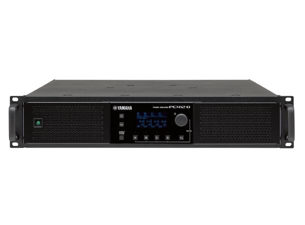 Yamaha PC412-D Effektforsterker 4 x 1900W, 20x8 matrise, DSP, Dante
