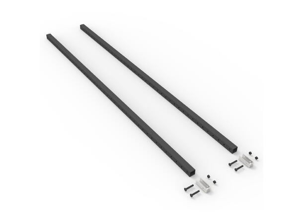 ADMIRAL Freedom set. 2x profile 200cm 2x nutplate