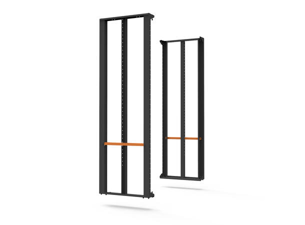 ADMIRAL Slim-line panel set Høyde 203cm, With center bracket