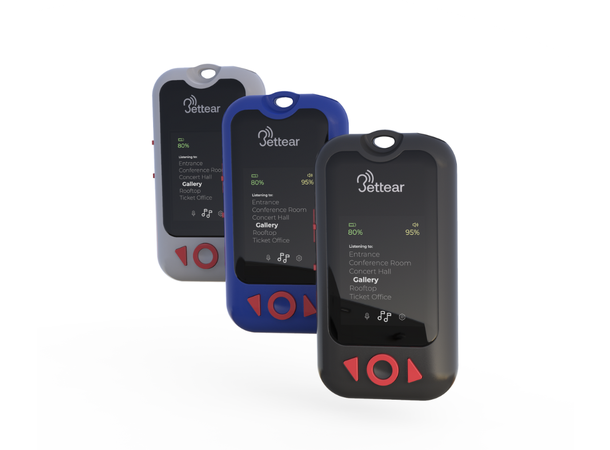 BETTEAR B-RTX Auracast™ Receiver Sort