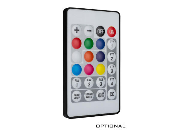 BRITEQ BTI-AKKUBEAMER LED-Par 7 x 10W RGBL LED, Batteridrift, IP65