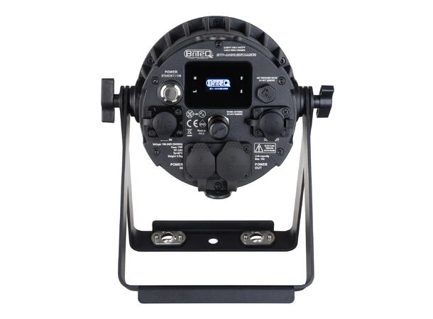 BRITEQ BTI-AKKUBEAMER LED-Par 7 x 10W RGBL LED, Batteridrift, IP65