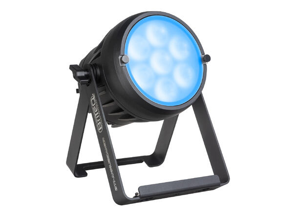 BRITEQ BTI-AKKUBEAMER LED-Par 7 x 10W RGBL LED, Batteridrift, IP65