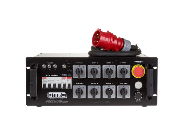 BRITEQ RICO-V8 MKII Motorkontroller 8-kanals motorkontroller m/ master/slave