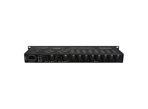 Briteq DMS-283 RDM Merge/Splitt/Boost 2 in / 8 out, 3pin XLR,