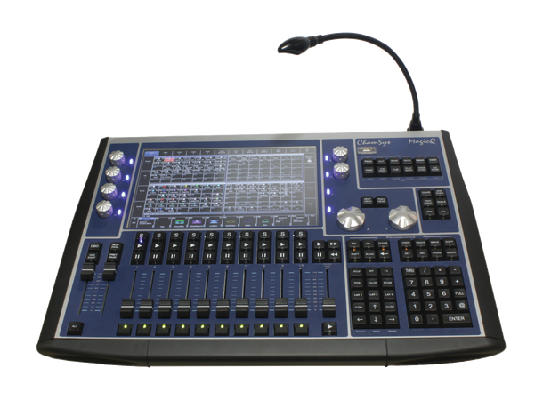 CHAMSYS MagicQ MQ80 Compact Console 48 univers. 12" skjerm. DEMO MODELL