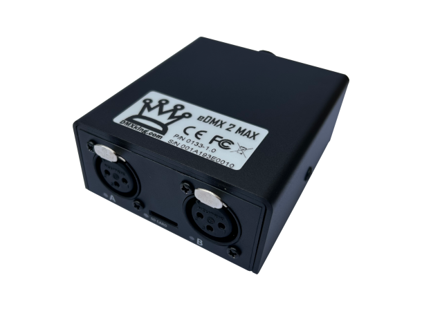 DMX KING eDMX2 MAX 3pin DMX Node 3Pin XLR, 2xDMX512 in/out