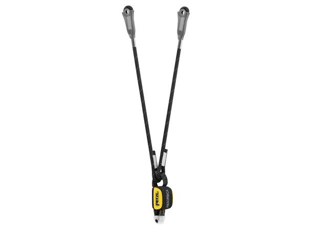 PETZL ABSORBICA-Y 80 Fangline Int. vers, dobbel, m/falldemper, 70cm