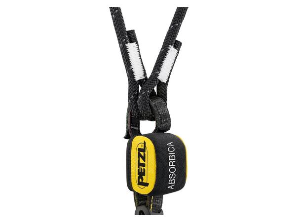 PETZL ABSORBICA-Y 80 Fangline Int. vers, dobbel, m/falldemper, 70cm