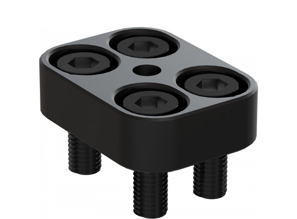 PROLIGHTS VBJMPF Metal joint 4 x HalupixDuo