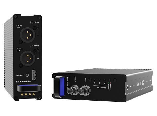 THEATRIXX Audio De-Embedder modul 3G-SDI 3G-SDI inn, HDMI1.2 +audio ut XLR, XVVRF