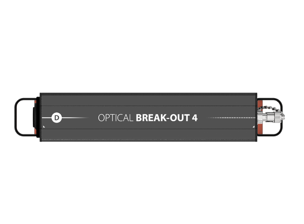 THEATRIXX Fiber Breakoutmodul 1:4 MM, OpticalCon Quad til 4x ST, XVVRF