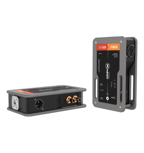 THEATRIXX Konverter 12G-SDI til Fiber 12G-SDI inn/thru, SM, OpticalCon Quad ut