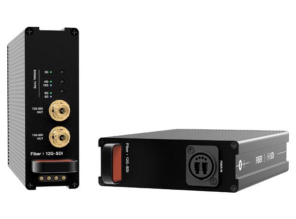 THEATRIXX Konvertermodul Fiber - 12G-SDI SM, OpticalCon Quad, 12G-SDI ut, XVVRF