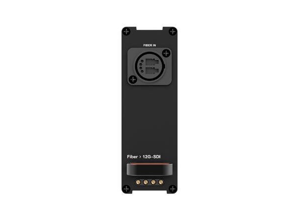 THEATRIXX Konvertermodul Fiber - 12G-SDI SM, OpticalCon Quad, 12G-SDI ut, XVVRF