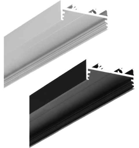 TOPMET Aluprofil Vario 30-01 33.4x12.8mm 2m, D9 Opal diffusor