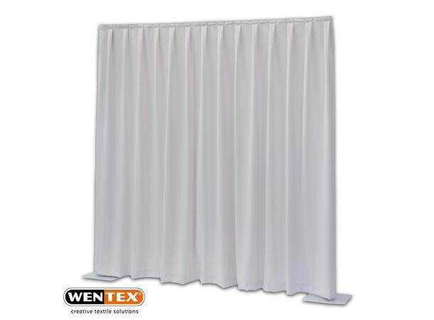 WENTEX 89410 P&D Curtain, Medium Satin Pleated, 300(w) x 300(h)cm, 165 Gram/M2,