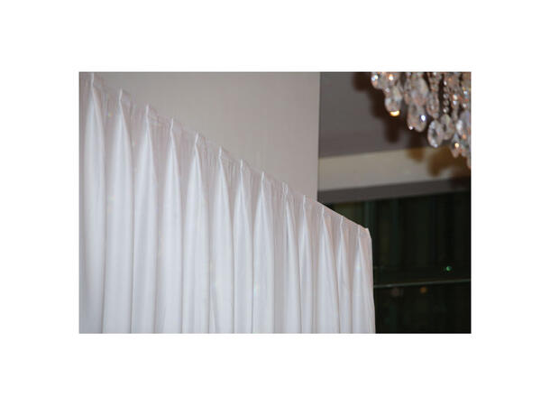 WENTEX 89410 P&D Curtain, Medium Satin Pleated, 300(w) x 300(h)cm, 165 Gram/M2,