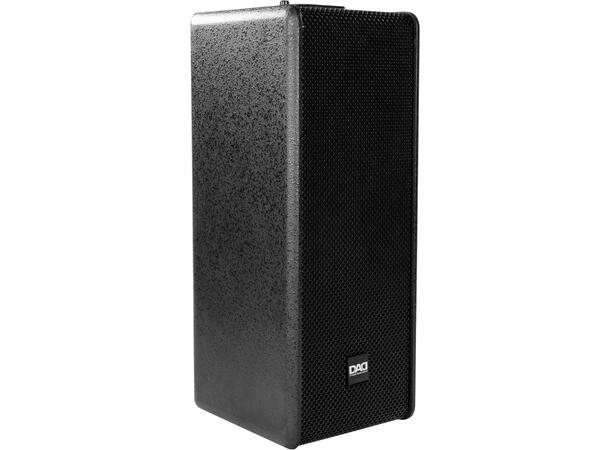 DAD ARK206MP 2-veis høyttaler, 2x6" Sort. 240W/16ohm. Maks SPL 122dB