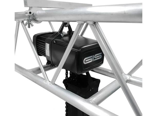 GIS Talje LPM250 D8+ LV 0,25t 400V/3 HOL12m, 1f, 4m/min, 2+2lim, 2br, FEM 2m