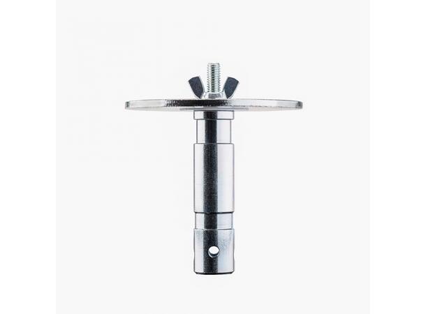 MANFROTTO 28mm Male Adapter 1 1/8'' and 3/8'' Thread