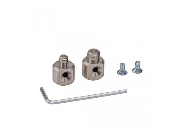 MANFROTTO 3/8’’ & 1/4’’ adapter Compatible with 244Mini and 244Micro