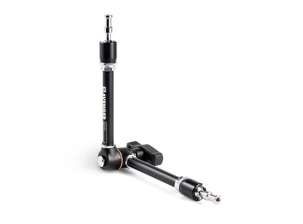 MANFROTTO Avenger Friction Arm w/T-Knob Black, Dual 16mm/5/8in Spigots